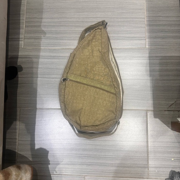 AmeriBag Healthy Back Bag Sling Backpack – Khaki Green - Picture 6 of 7